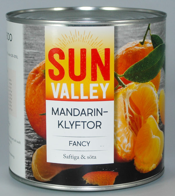Mandariner klyftor LS 6x2650 g